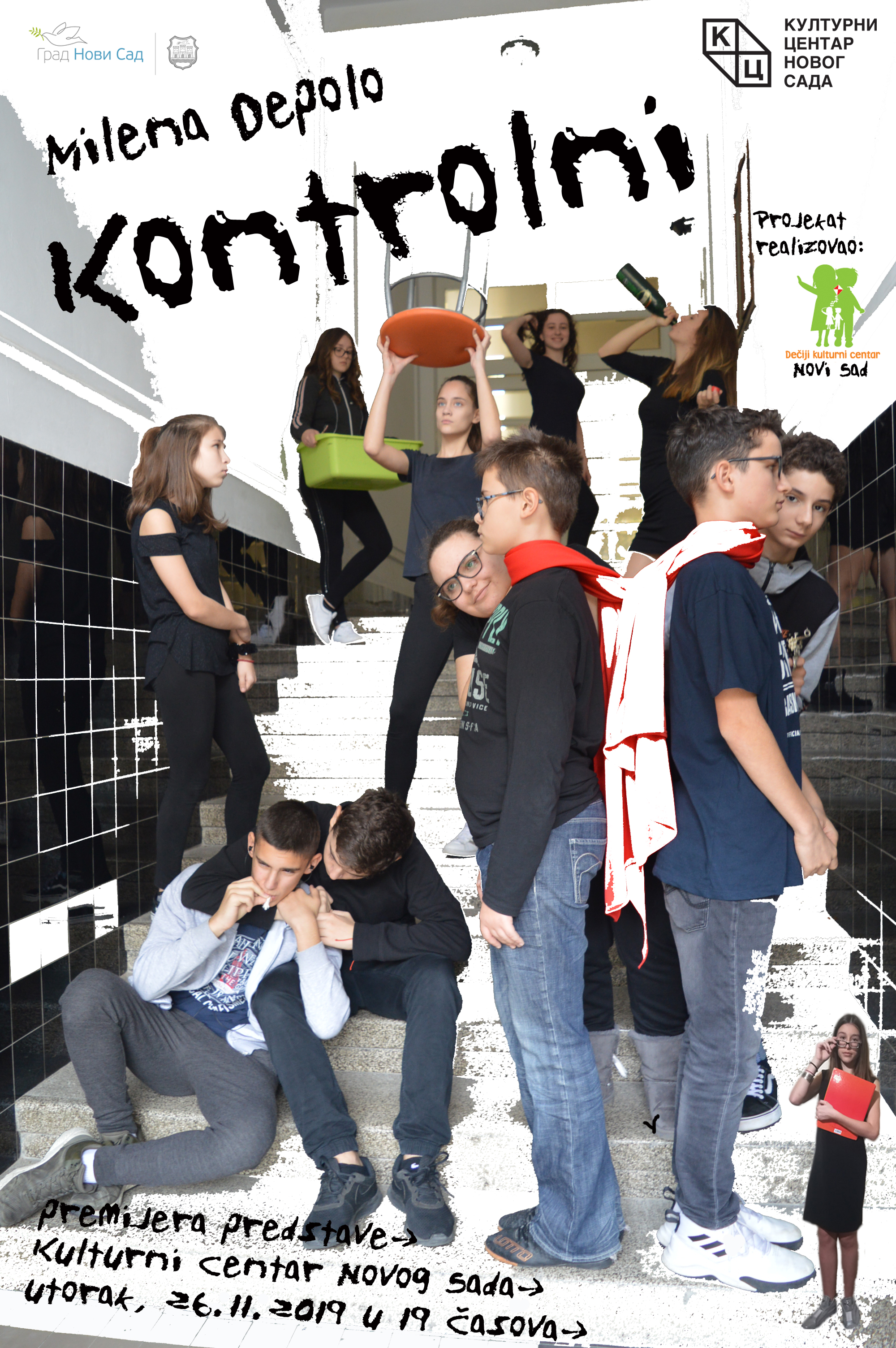 DVE PREMIJERE U KCNS: Istinite priče o surovosti odrastanja 1 plakat kontrolni malo
