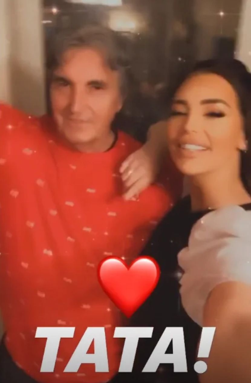 PRAVA RETKOST: Katarina Grujić objavila selfi sa ocem Grujom (FOTO) 1 kaca i otac gruja