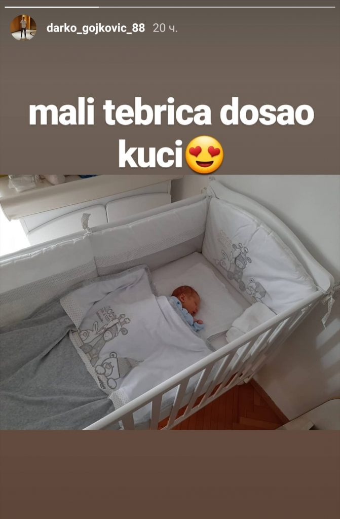 Dajana Penezic i Darko Gojkovic sin