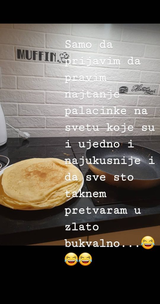 Natasa Bekvalac palacinke
