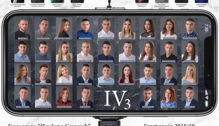 Gimnazija “Isidora Sekulić” Odeljenje IV3 4. mesto u izboru 2019. godine