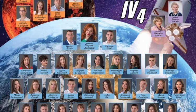 Gimnazija “Isidora Sekulić” Odeljenje IV4 3. mesto u izboru 2019. godine