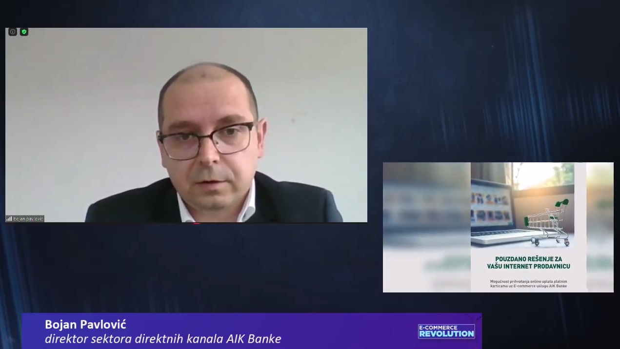 Održana online konferencija E-COMMERCE REVOLUTION - Transformacija e-trgovine nakon pandemije 10 Bojan 2