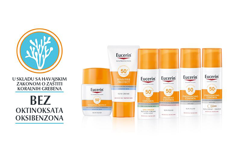 EUCERIN PREPARATI ZA ZAŠTITU OD SUNCA: Štite vašu kožu, čuvaju našu planetu 1 Eucerin preparati za zastitu od sunca 2
