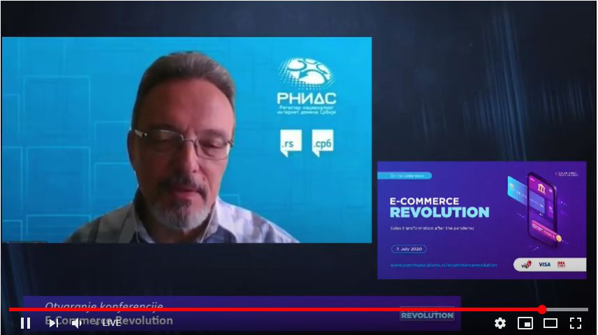 Održana online konferencija E-COMMERCE REVOLUTION - Transformacija e-trgovine nakon pandemije 3 Pedja