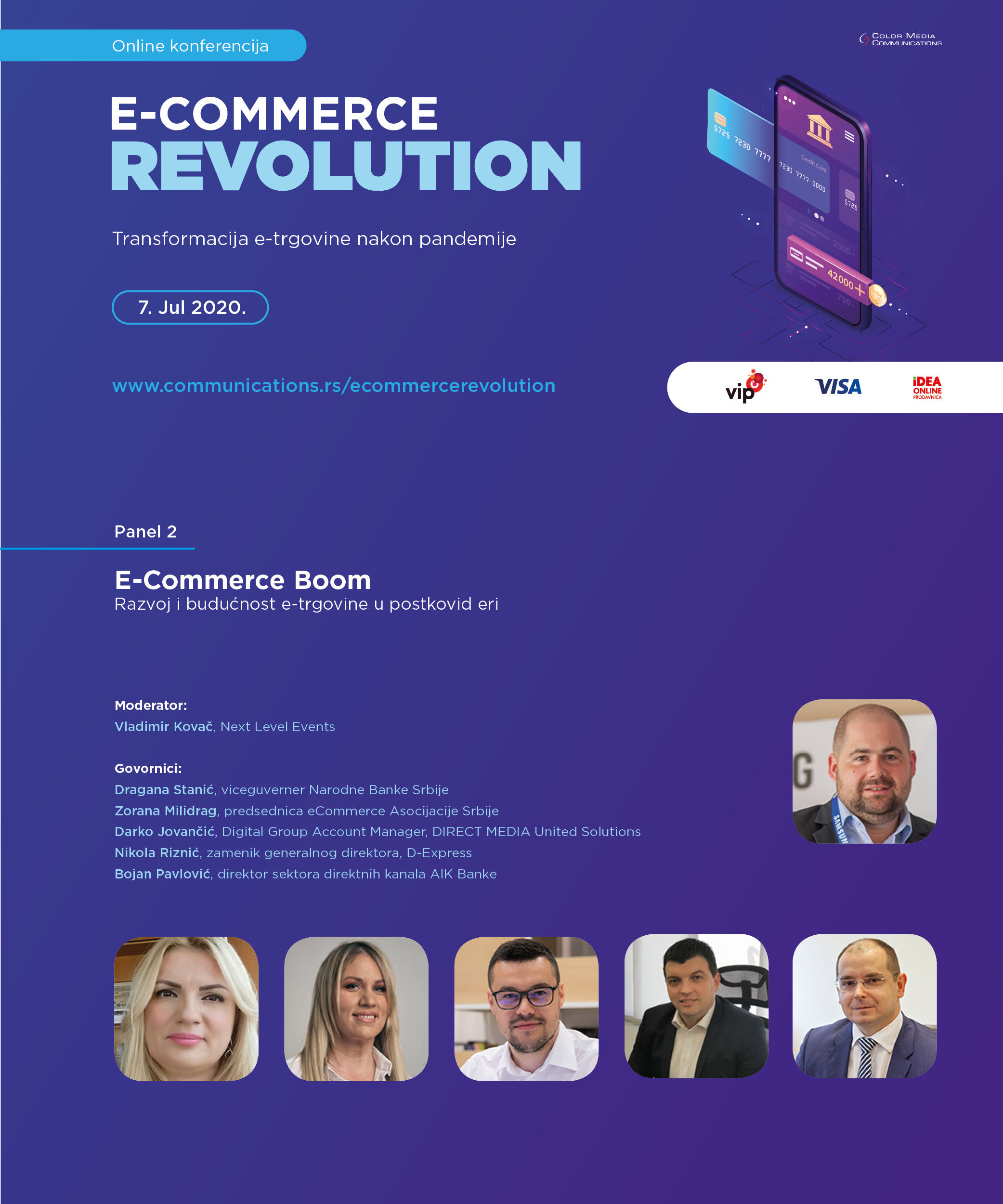 Održana online konferencija E-COMMERCE REVOLUTION - Transformacija e-trgovine nakon pandemije 9 panel 2