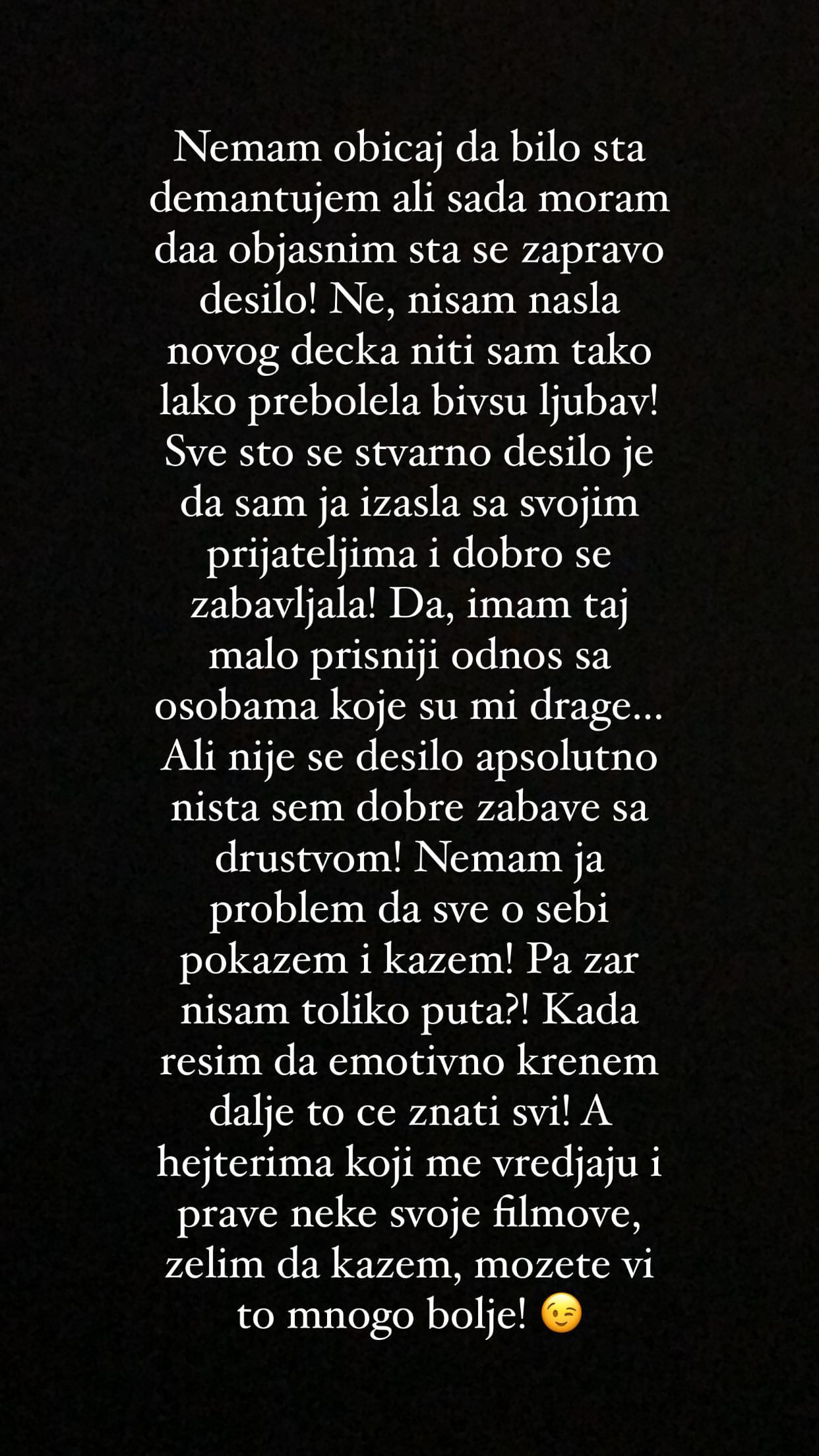 NISAM PREBOLELA MENSURA: Mina Vrbaški demantovala da ima novog dečka (FOTO) 1 mina