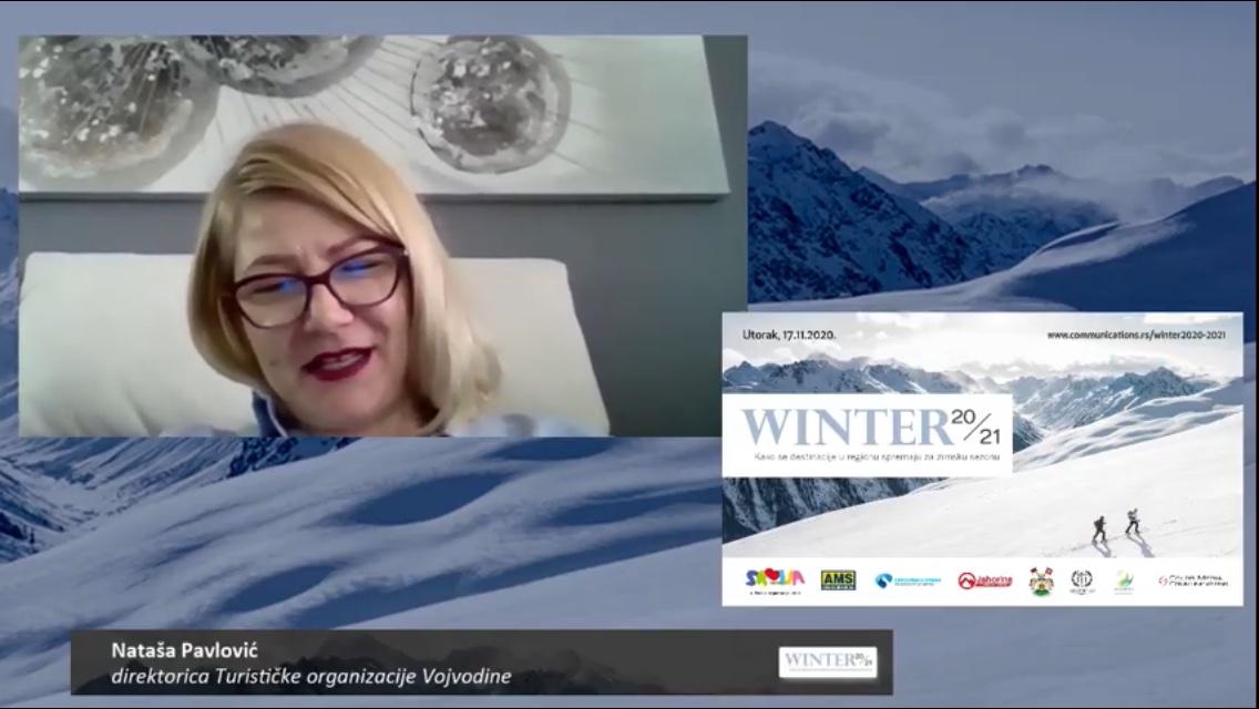 Tatjana Matić, ministarka trgovine, telekomunikacija i turizma Republike Srbije otvorila konferenciju "Zima2020/2021: Kako se destinacije u regionu spremaju za sezonu" 9 IMG a067269b58bbe7485ce2b1d707c3eaee V