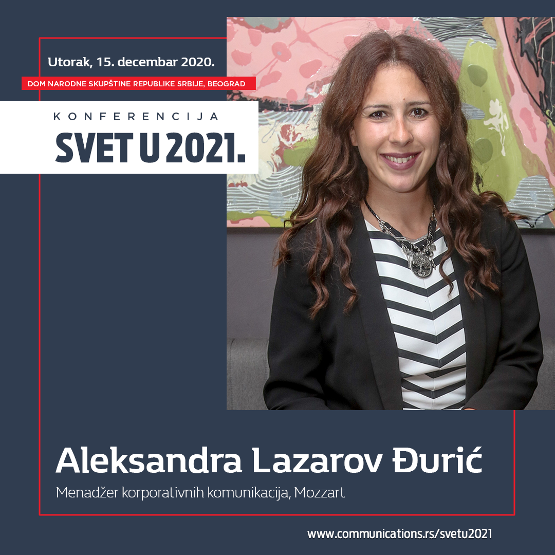 "Svet u 2021": Ideja humanosti utkana u sve poslovne procese kompanije "Mozzart" 1 aleksandra 1