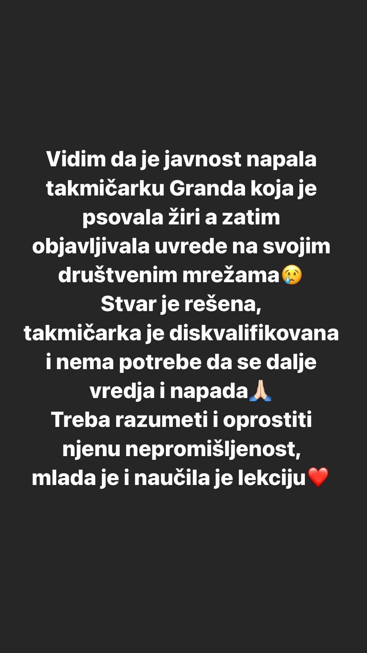 MLADA JE I NAUČILA JE LEKCIJU: Jelena Karleuša oglasila se nakon što se takmičarka "Zvezda Granda" žalila na psihičko zlostavljanje (FOTO) 1 JK