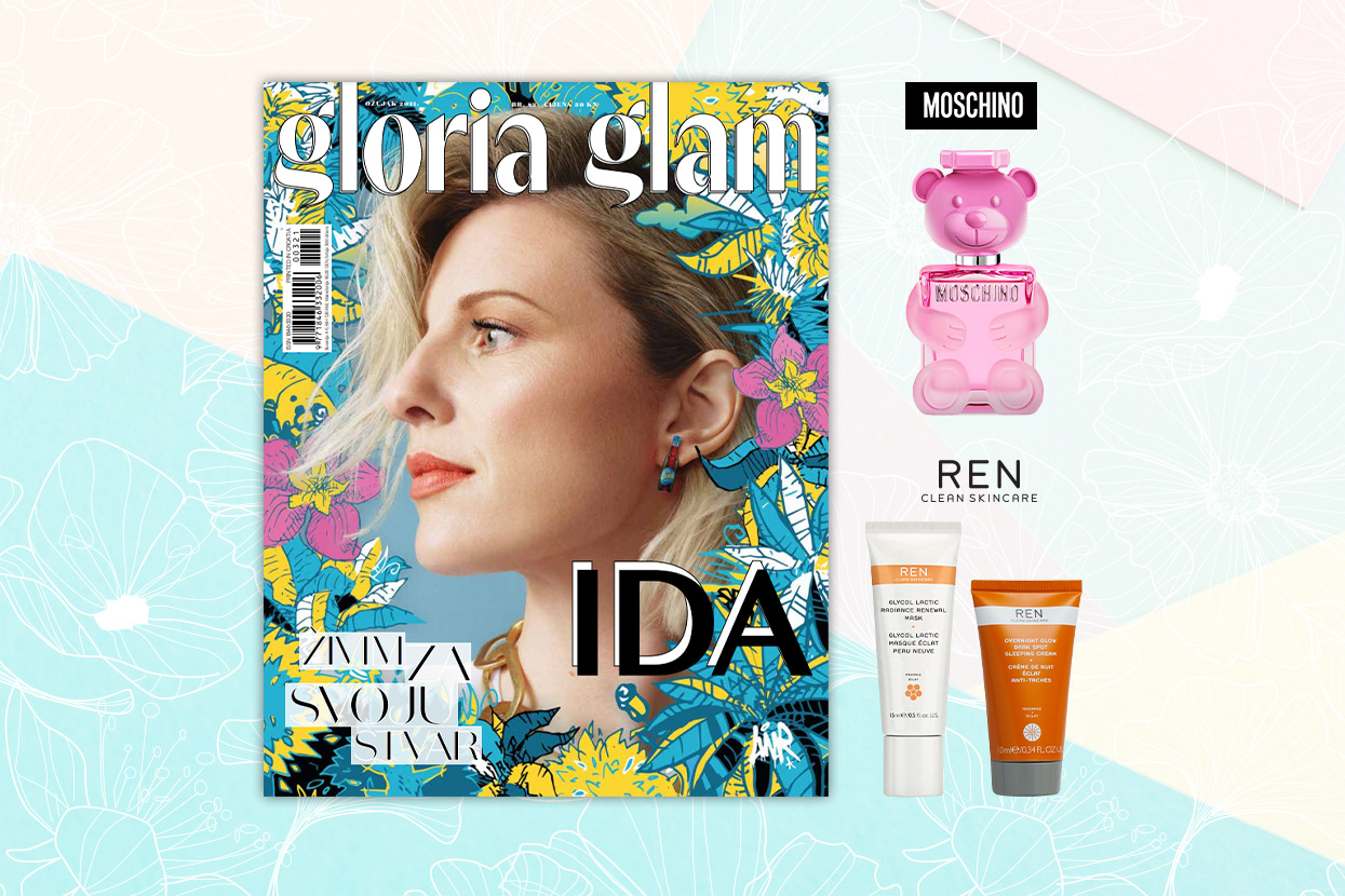 UMETNOST I MODA KAO JEDNO: Luksuzno prolećno izdanje Glorije Glam je na kioscima! 1 gg naslovna ida01