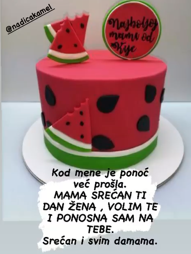 KOD MENE JE PONOĆ VEĆ PROŠLA: Kija Kockar čestitala 8. mart mami Nadici Zeljković (FOTO) 1 kija kockar 3