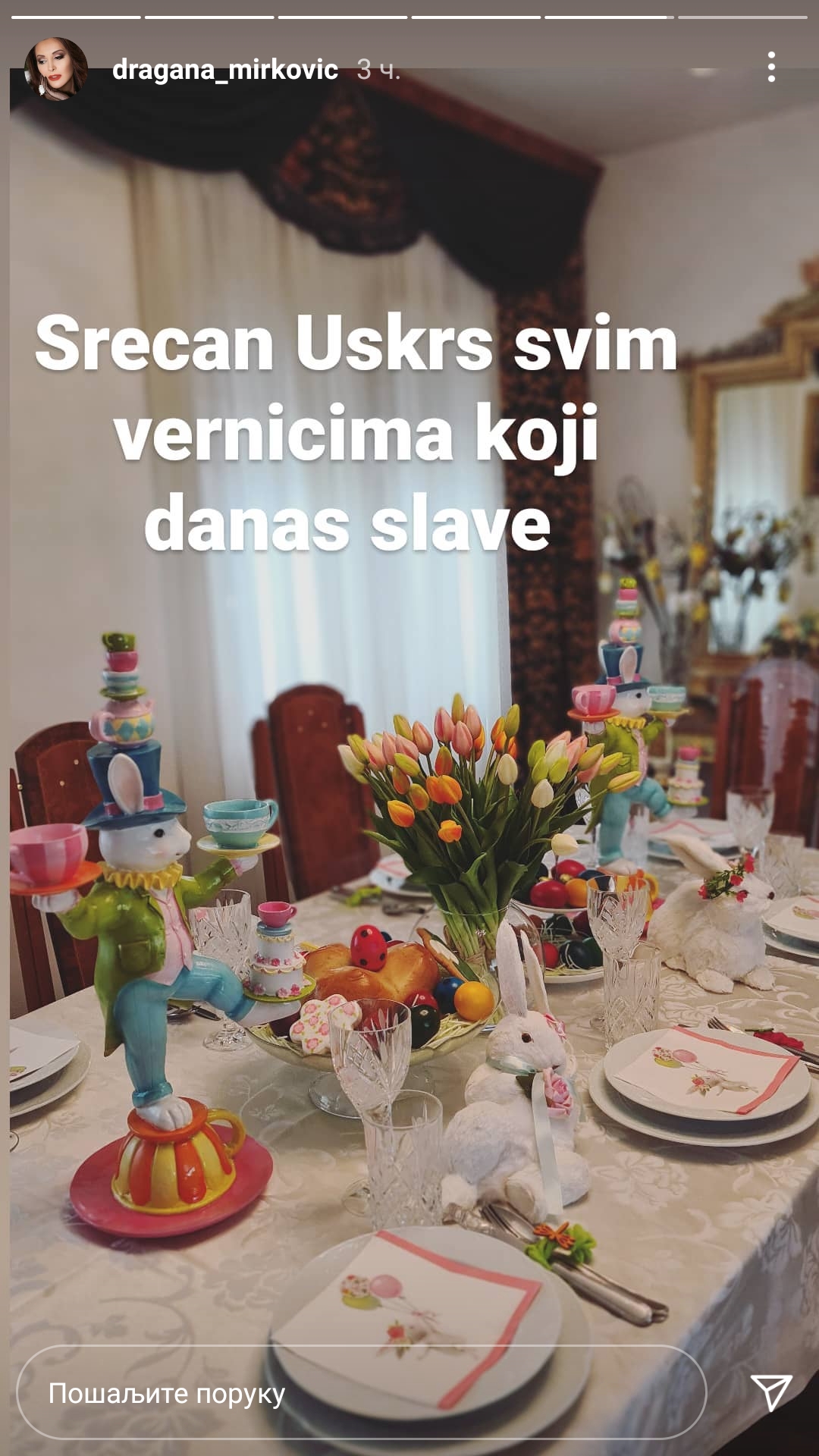 Dragana Mirković uskrs
