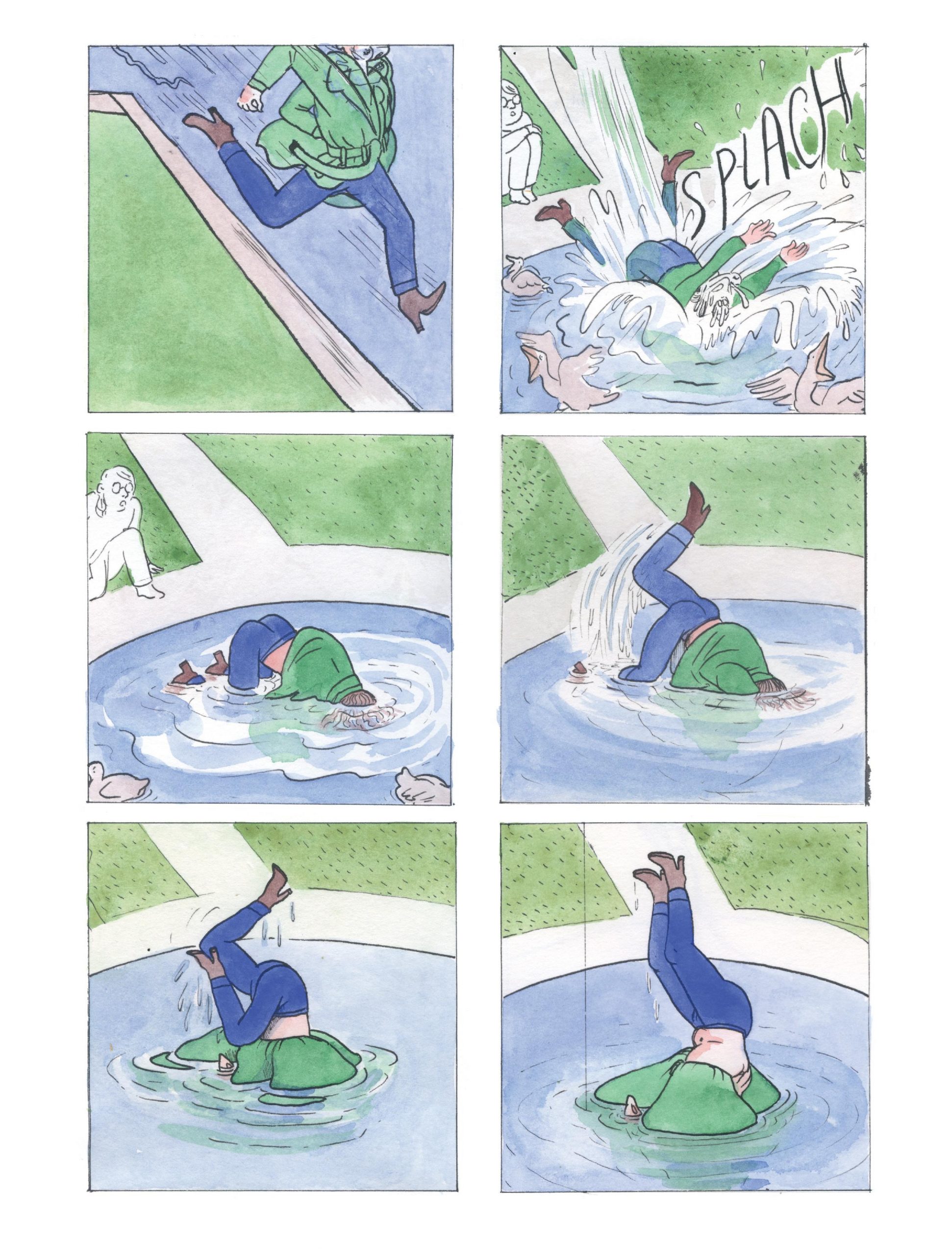 Srbija - Francuska strip rezidencije 1 Kler Bro deo rada scaled