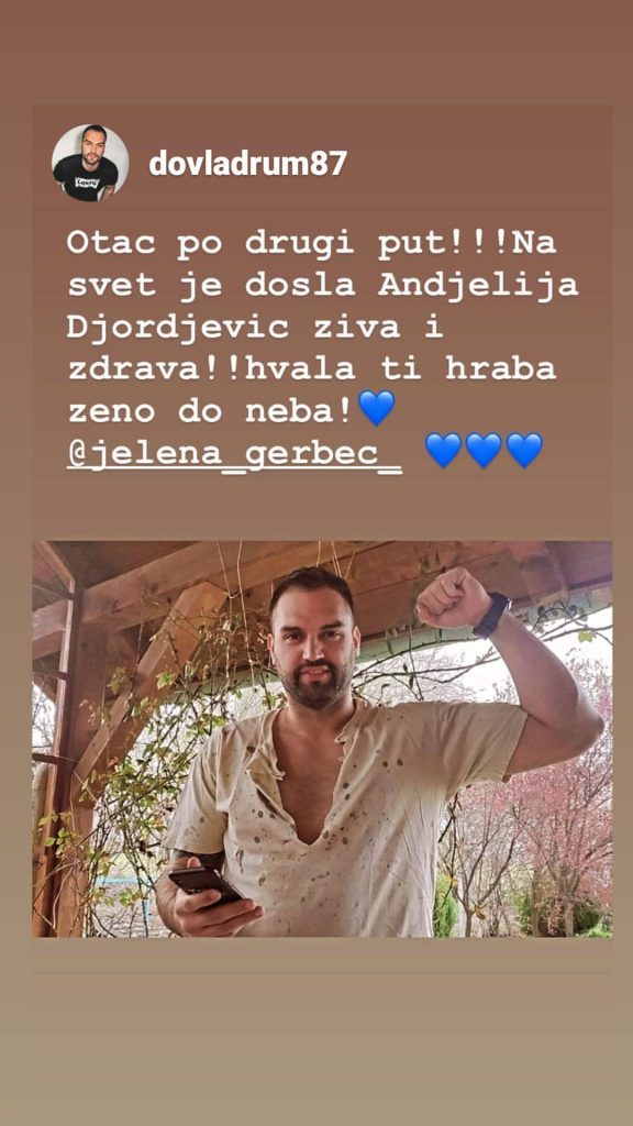 porodila se jelena gerbec