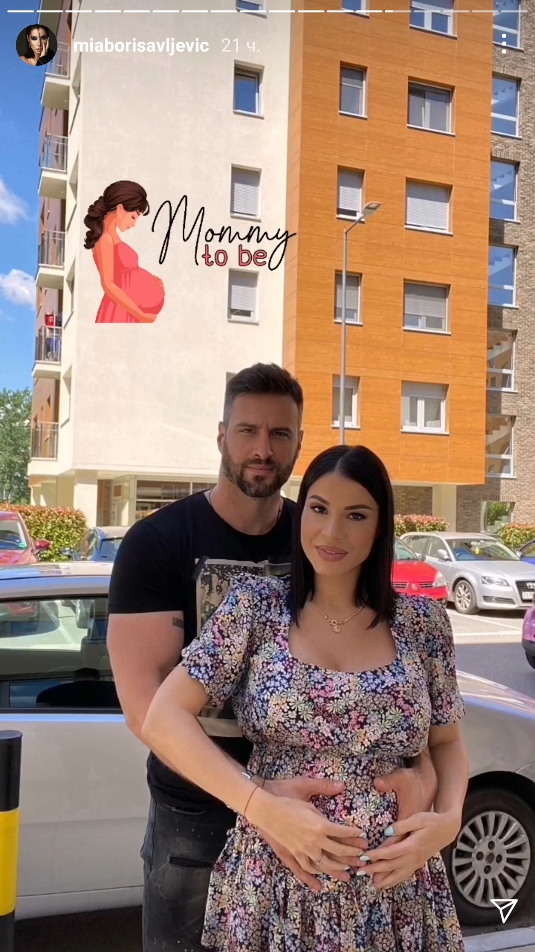 SLATKO IŠČEKIVANJE: Mia Borisavljević ponosno pokazala trudnički stomačić (FOTO) 1 Mia Borisavljevic i Bojan Grujic 1