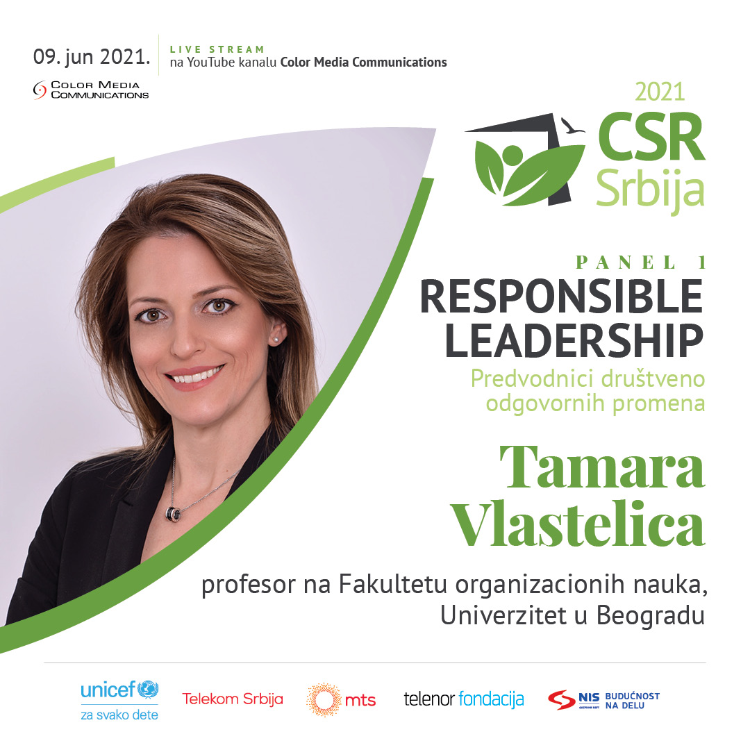 CSR Srbija 2021: 10 faza upravljanja društvenom odgovornošću 1 CSR Srbija 2021 web Tamara