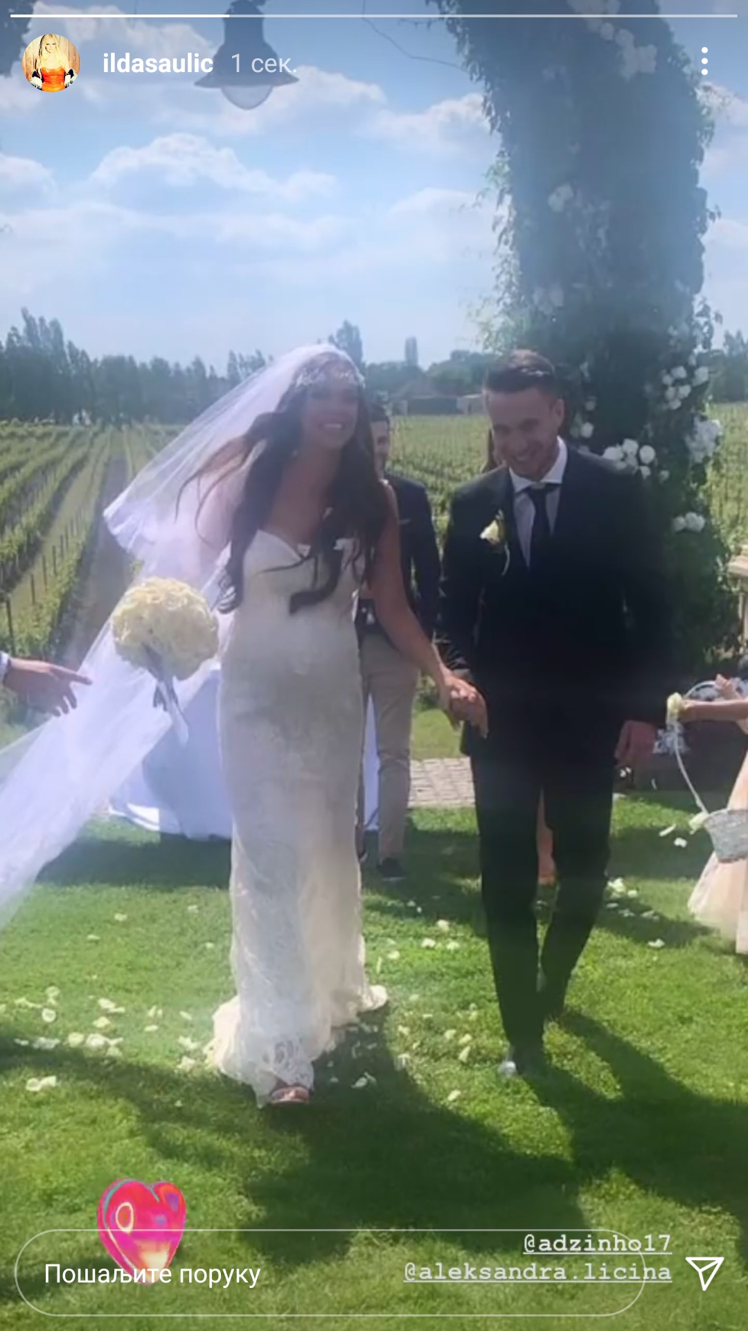 USKORO STIŽE NASLEDNICA: Venčali se Aleksandra Ličina i Luka Adžić (FOTO) 1 Luka Adzic