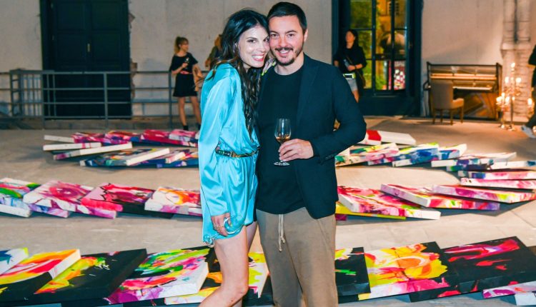 Svetlana Ninkovic sa muzem Zarkom Sakanom 1