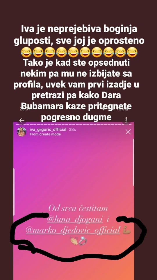 BOGINJA GLUPOSTI: Marko Đedović prokomentarisao lapsus Ive Grgurić (FOTO) 1 Iva Grgurić Marko Đedović