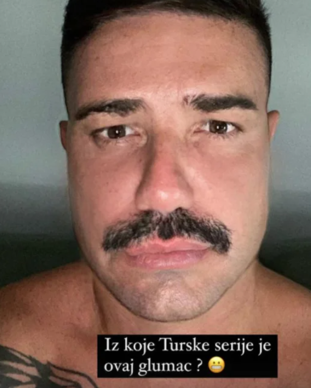 IZ KOJE TURSKE SERIJE JE OVAJ GLUMAC? MC Stojan pohvalio se novim imidžom i nasmejao pratioce! (FOTO) 1 mc stojan