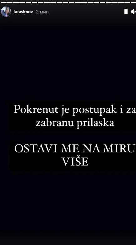 Tara Simov objava 2