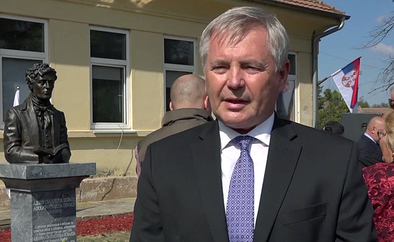 ISTORIJSKI ČAS U SREMSKOJ RAČI: Otkriven spomenik slovačkom dobrovoljcu u srpskoj vojsci iz Srpsko-turskog rata 7 4 sp