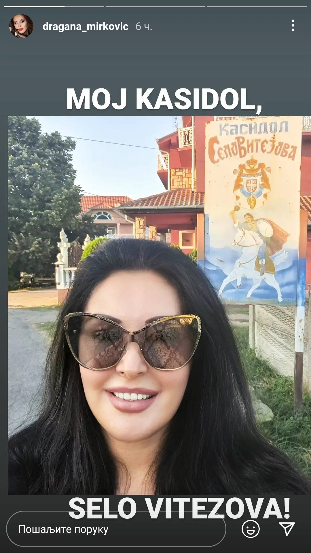 NE ZABORAVLJA RODNI KRAJ: Dragana Mirković prošetala Kasidolom (FOTO) 2 Dragana Mirkovic objava 2