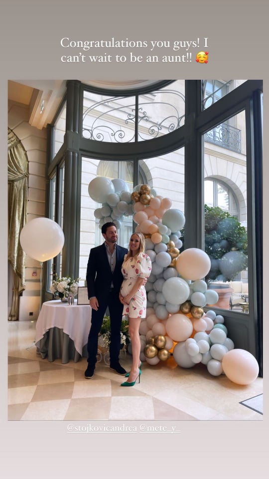 NA SIMPATIČAN NAČIN OTKRILA POL BEBE: Andrea Stojković upriličila žurku povodom dolaska prinove (FOTO) 3 andrea stojkovic