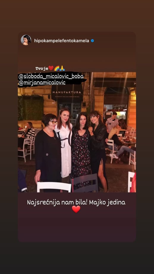 NAŠE SVE NA SVETU: Sloboda i Dragana Mićalović emotivnom snimkom čestitale majci rođendan (VIDEO) 1 dragana i sloboda mićalovic