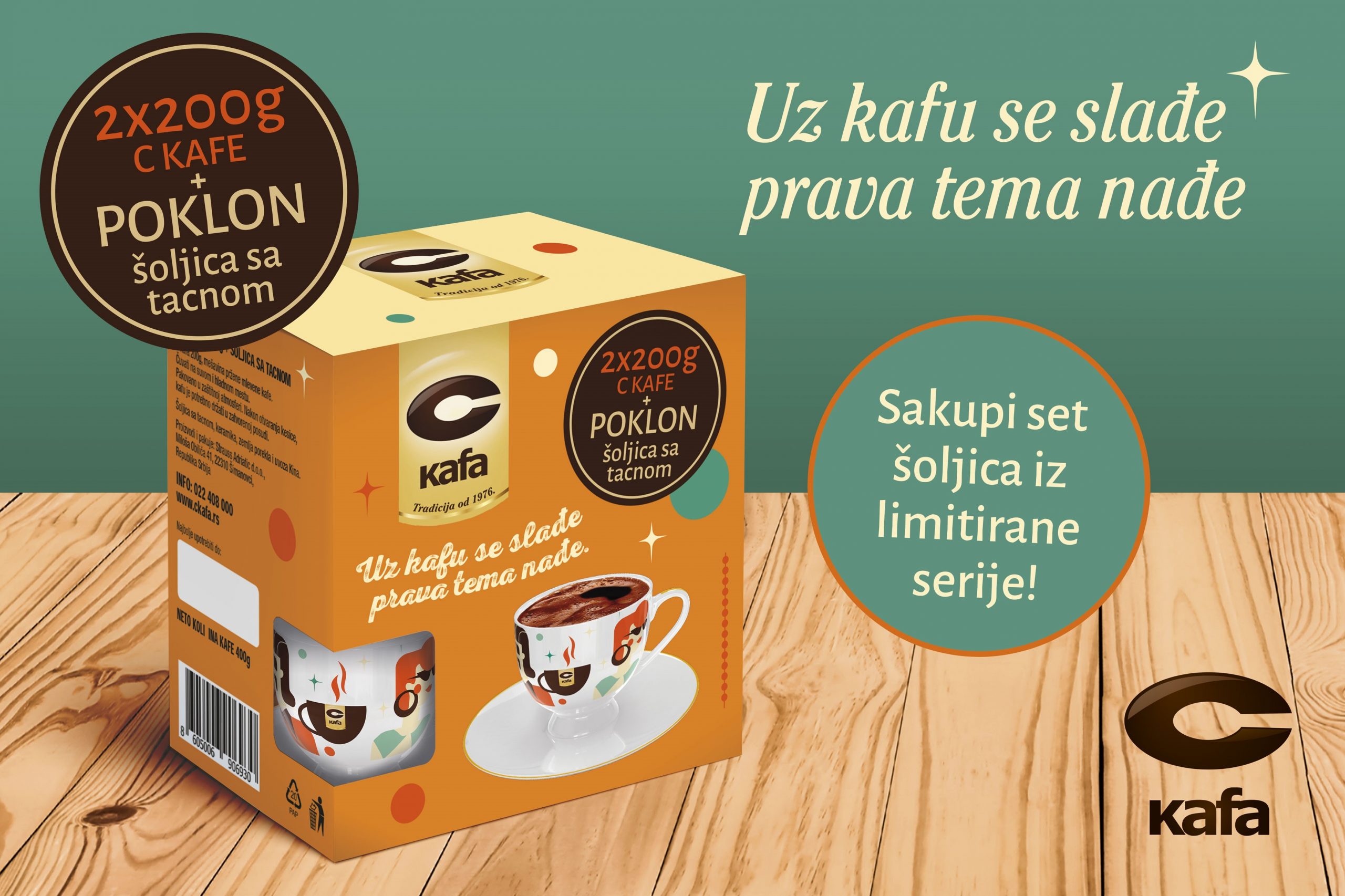 Obradujmo jedni druge poklon šoljicama C kafe iz limitirane serije! 3 Poklon pakovanje scaled