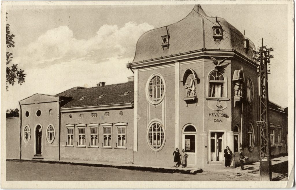 BAŠTINA BEZ ZAŠTITE: Hrvatski dom, Ruma 1 Hrvatski dom na staroj fotografiji 1920x1238 1