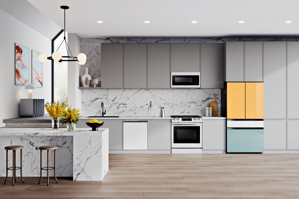 Najbolji recepti za home made sladoled 2 Bespoke Kitchen White 1024x683 1