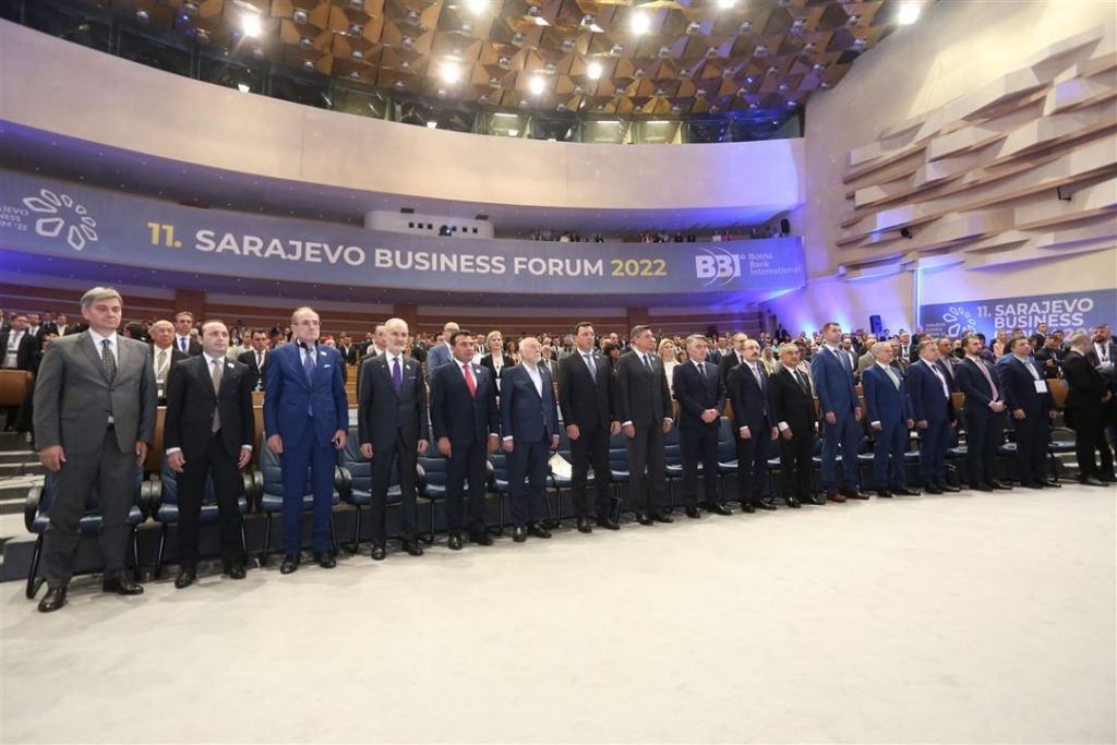 Završen 11. Sarajevo Business Forum - Glavne poruke političkih lidera: Politička i poslovna saradnja zemalja regiona je ključ prosperiteta i ekonomskog napretka 5 SBF 2022 4