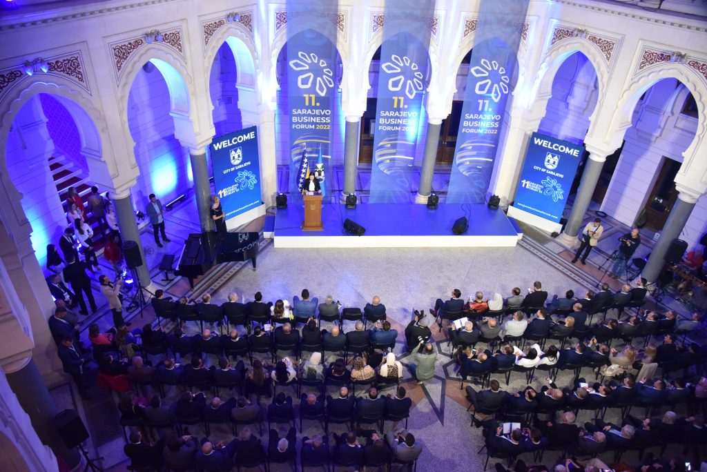 U sarajevskoj Vijećnici održan svečani prijem povodom 11. Sarajevo Business Foruma 2 VIjecnica SBF