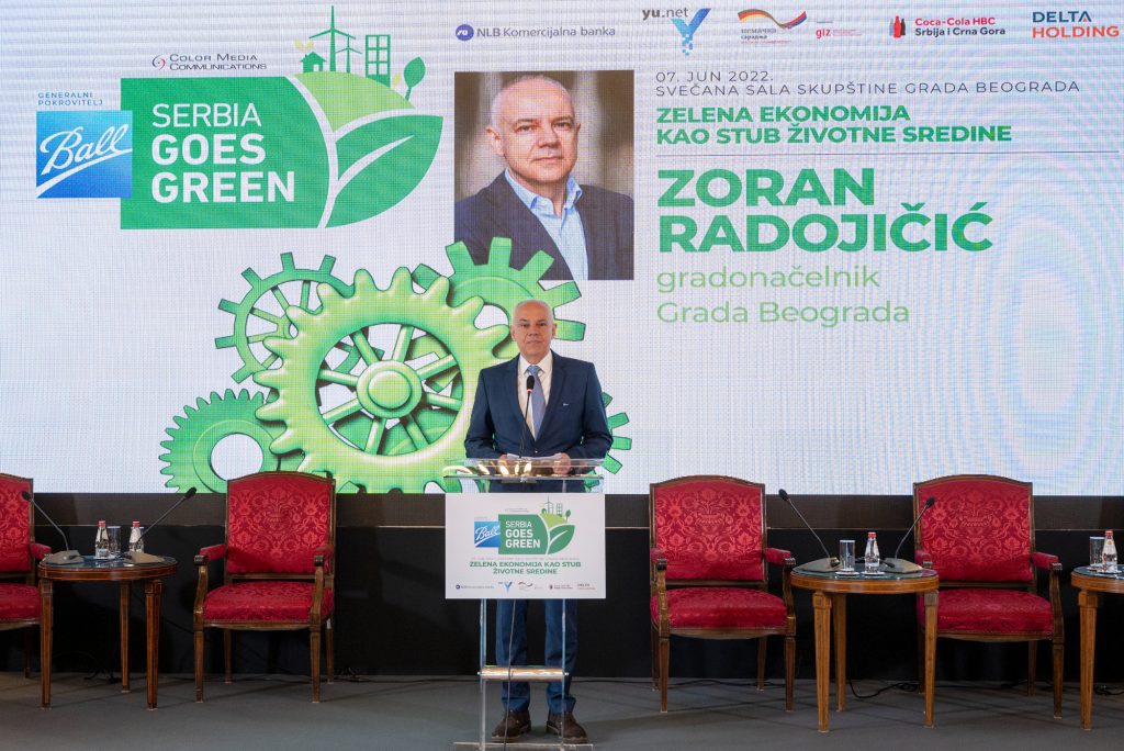 Održana konferencija SERBIA GOES GREEN: Zorana Mihajlović - Budućnost za Srbiju su zelena radna mesta i zelene investicije 1 GOR 5476
