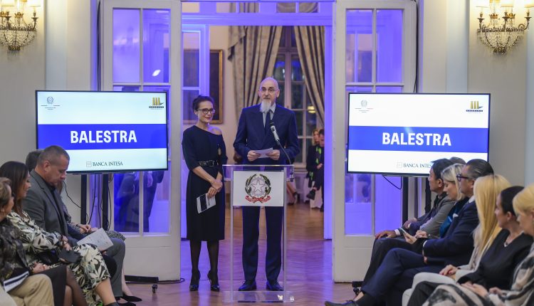 Ambasador Luka Gori i Vesna Mandic