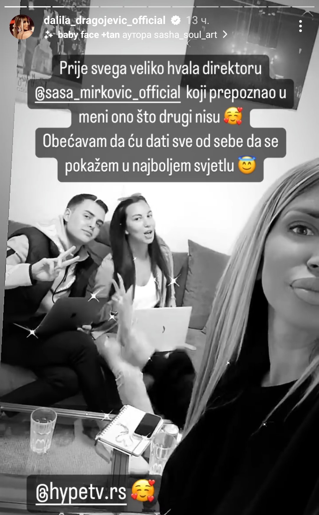ISPUNILA SAM ŽIVOTNU ŽELJU: Dalila Dragojević postala voditeljka (FOTO) 2 Dalila Dragojevic objava 2 1