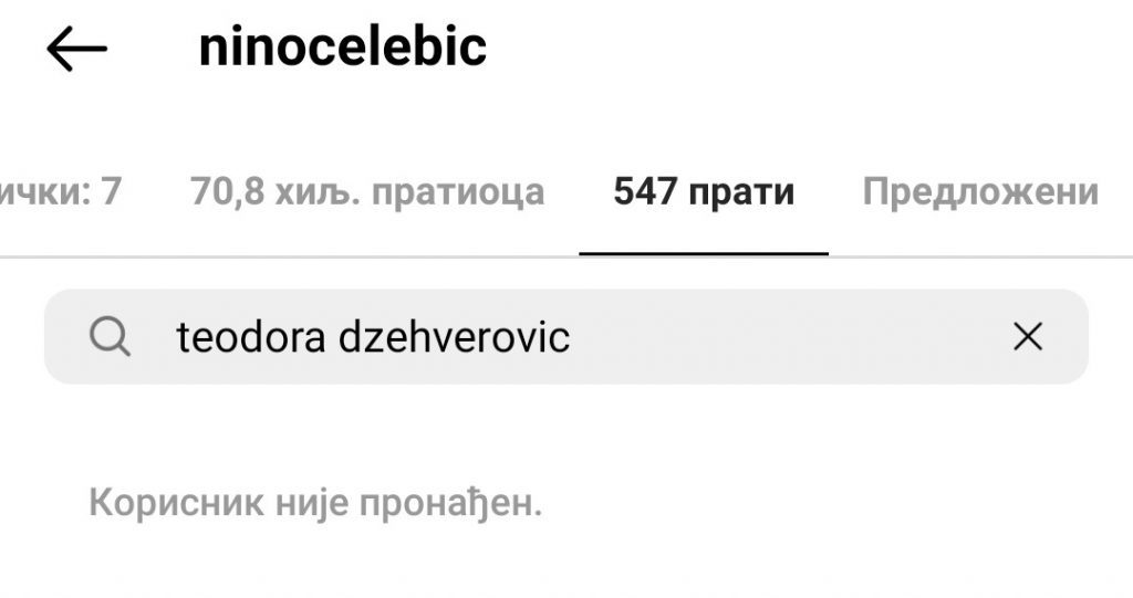Nino Celebic Instagram