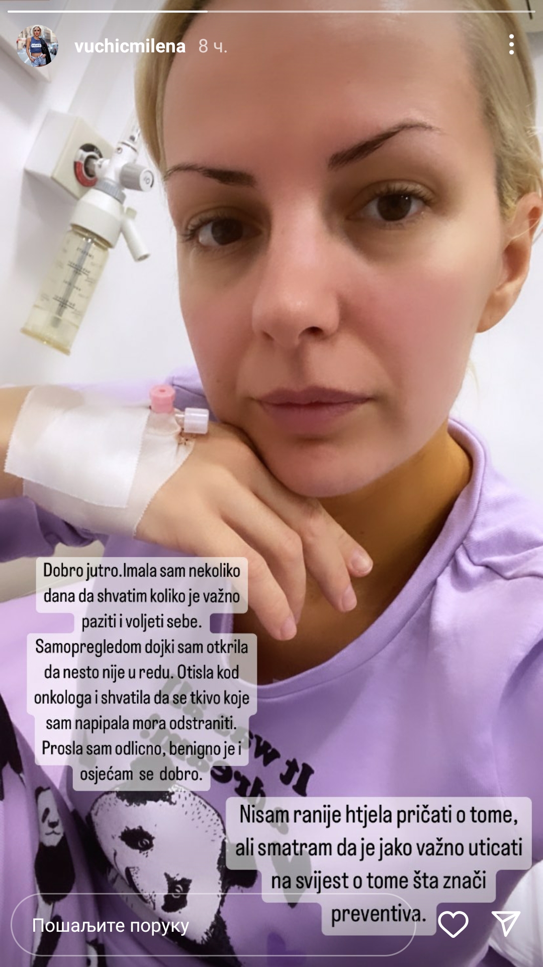 Milena Vucic objava