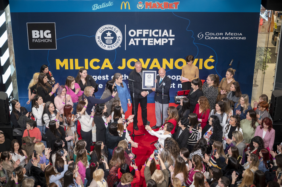 Milice Jovanović u Srbiji oborile Ginisov rekord 1 5