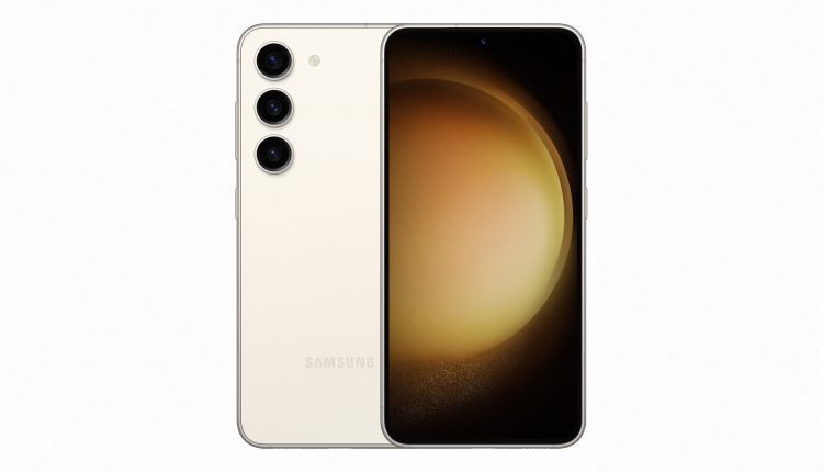 Galaxy S23 Product Image Cream 02