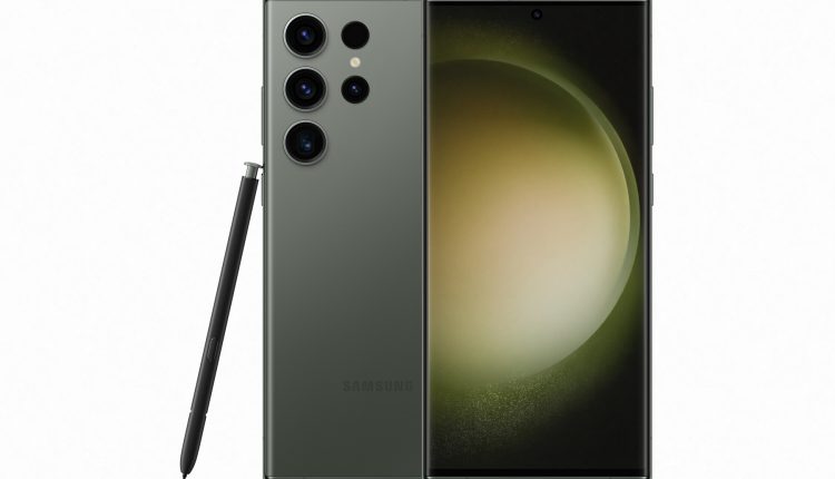 Galaxy S23 Ultra Product Image Green