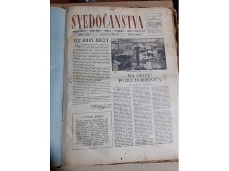 Svedocanstva ukoriceni casopis iz 195