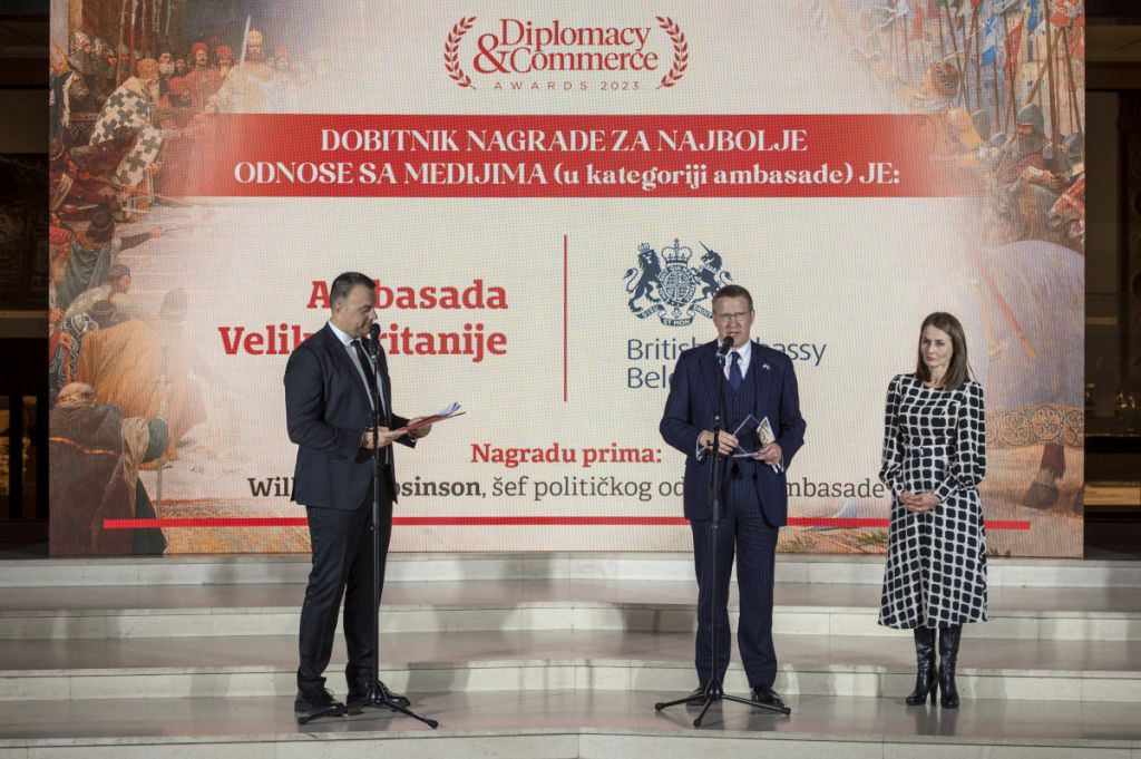 Dodeljeno 20 nagrada za proslavu 7. rođendana Diplomacy & Commerce magazina 14 William Hopkinson
