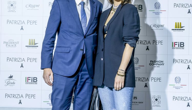 Milan Antonijevic sa prijateljicom