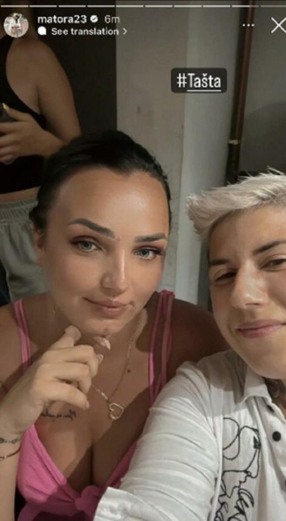 Jovana Tomic Matora i majka Anite Stanojovic