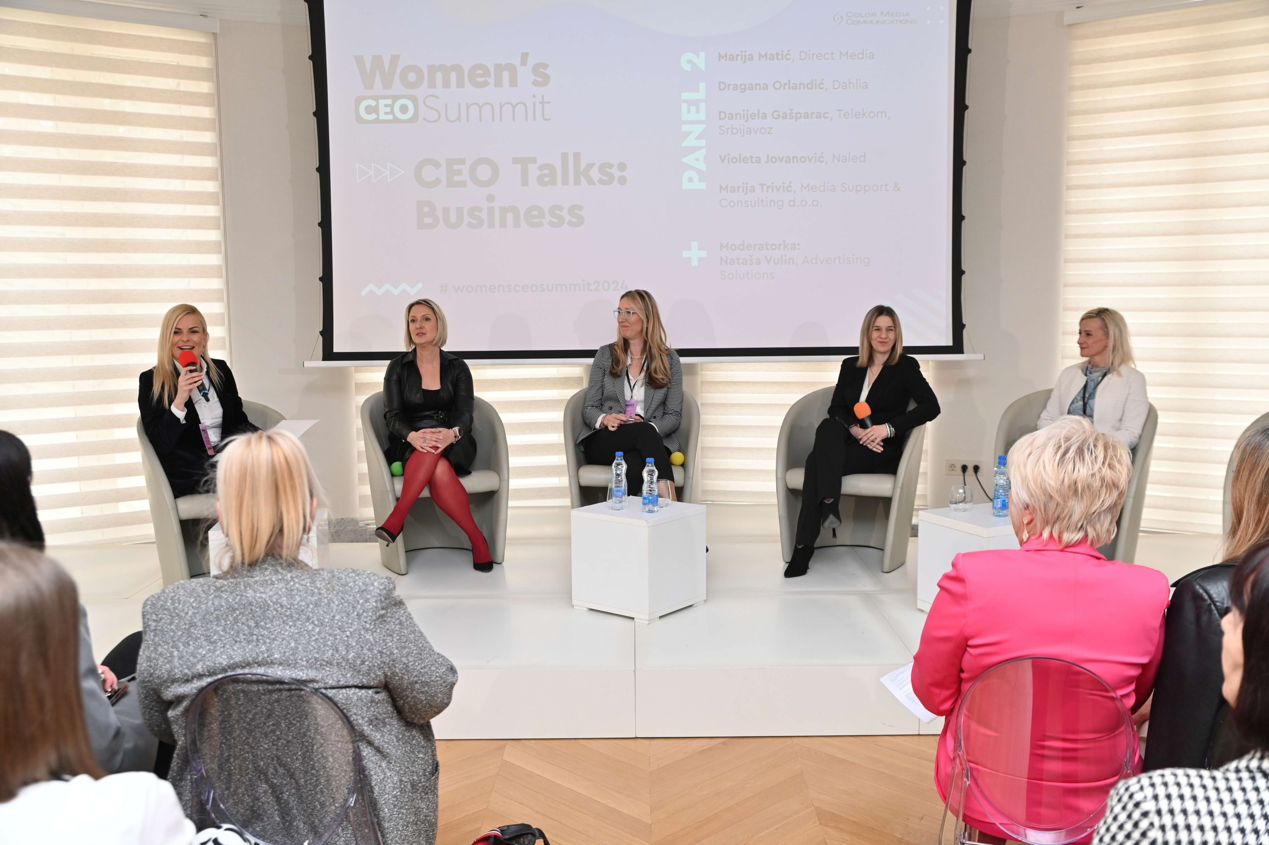 ODRŽAN WOMEN'S CEO SUMMIT - Potrebna veća solidarnost i podrška među ženama 1 Panel 2 CEO Talks Business scaled