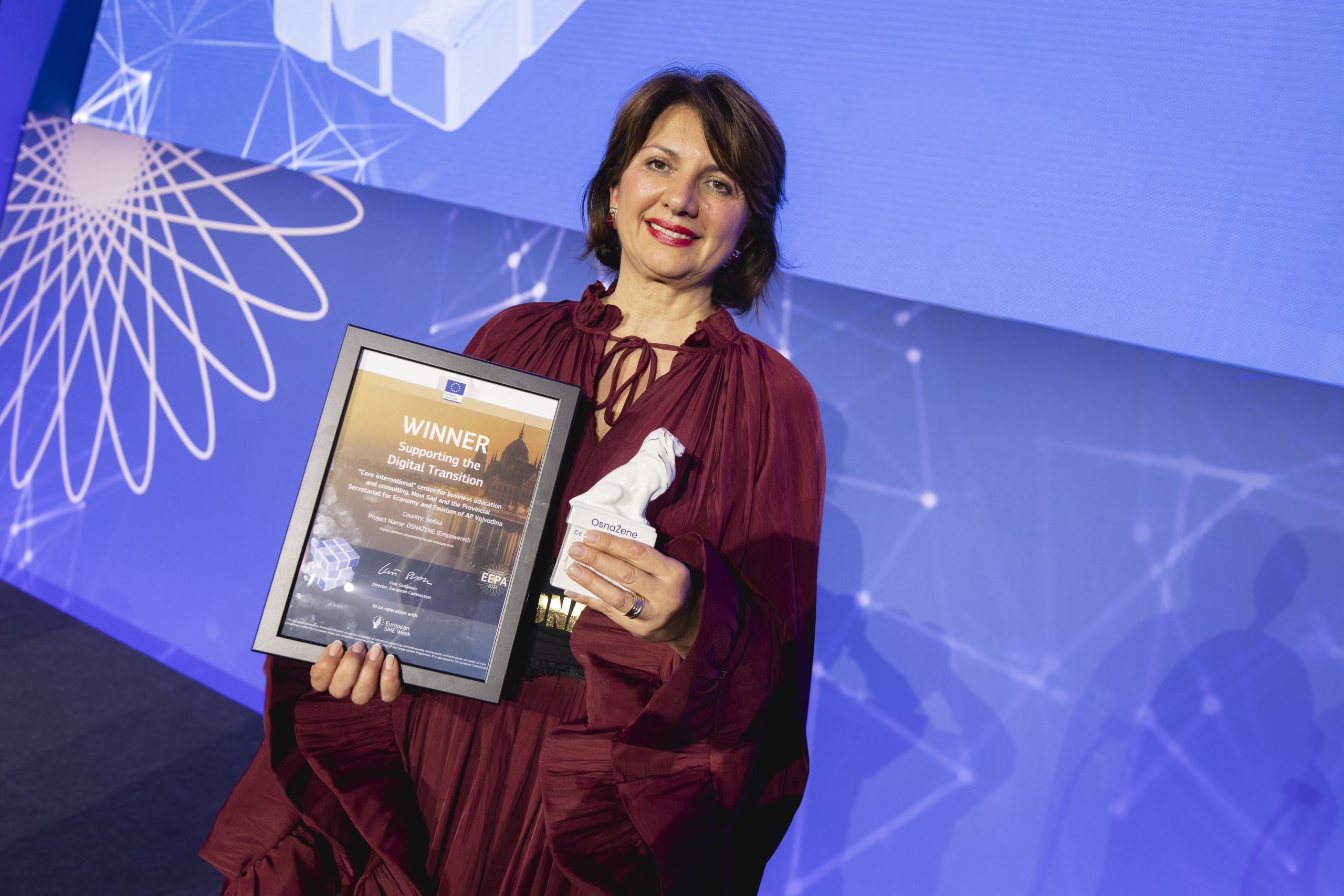 PRVO MESTO U BUDIMPEŠTI: Projekat OsnaŽene dobio vredno priznanje na European Enterprise Promotion Awards 2024 1 54151805388 d49cafe49e o scaled