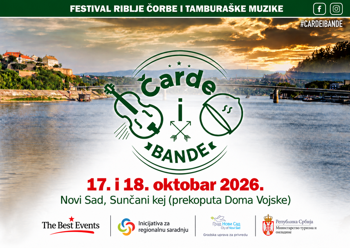 Festival "Čarde i bande" otvoren na Sunčanom keju 1 Festival Carde i Bande 2026 2 1